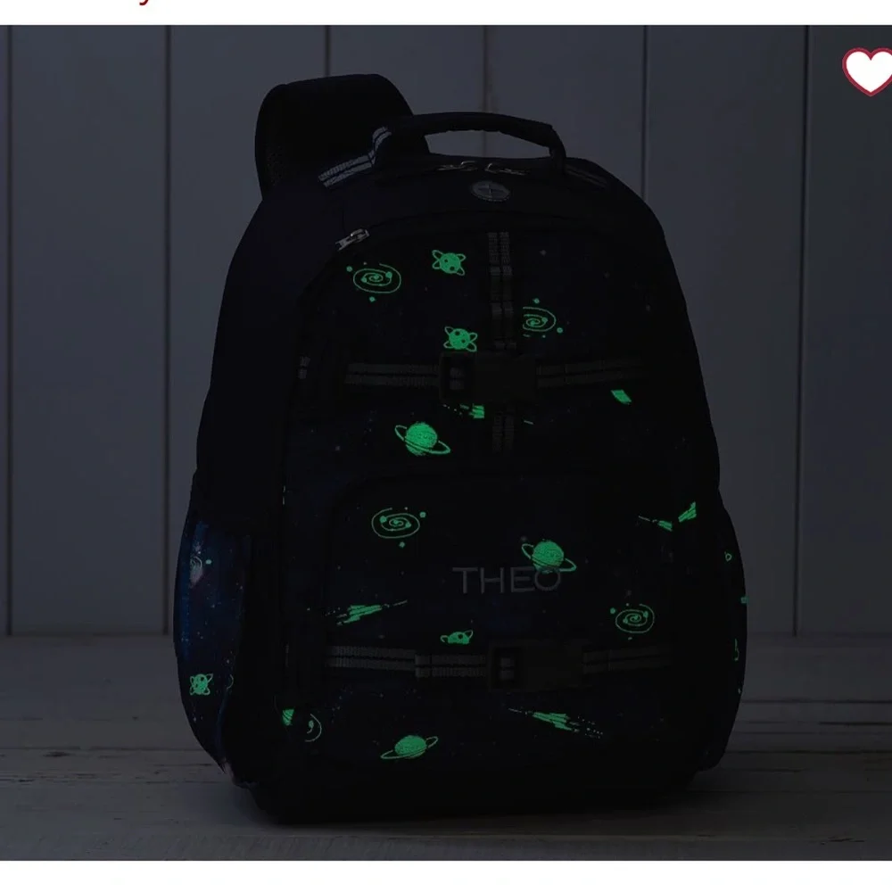 Pottery Barn Kids Cosmic Navy Backpack - Picture 7 of 7